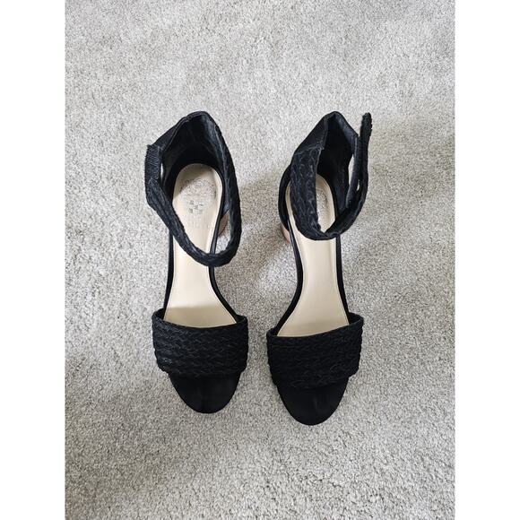 Vince Camuto Black Heels Size 8 - Picture 1 of 7